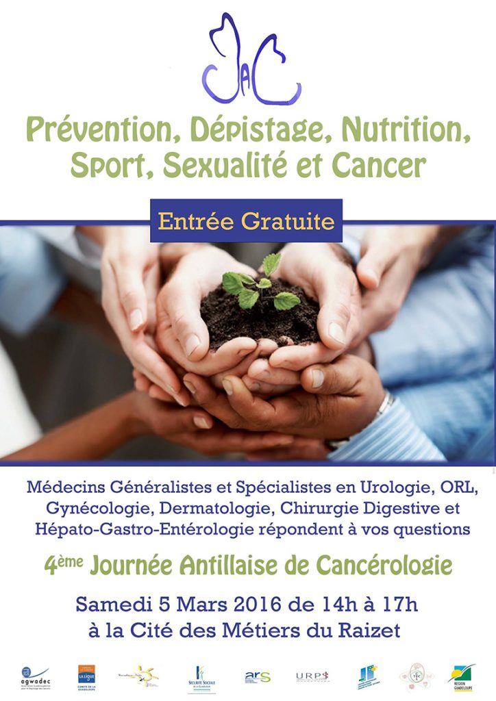 INTERVENTION ÉVÉNEMENT : 4ÈME JOURNÉE ANTILLAISE DE CANCÉROLOGIE
