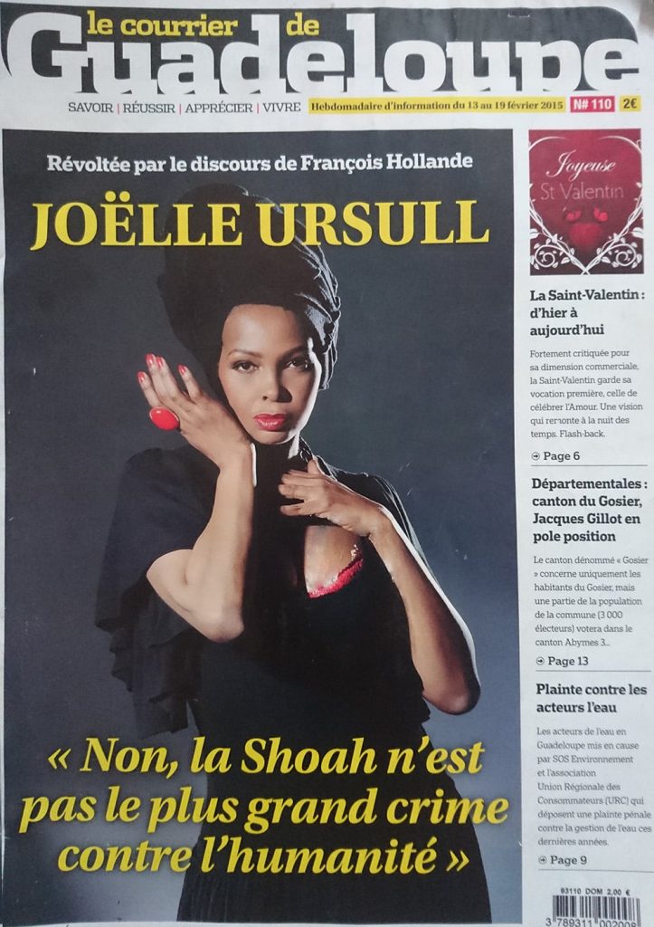 PARUTION JOURNAL LE COURRIER DE GUADELOUPE N°110 : "L'ÉCHANGISME"