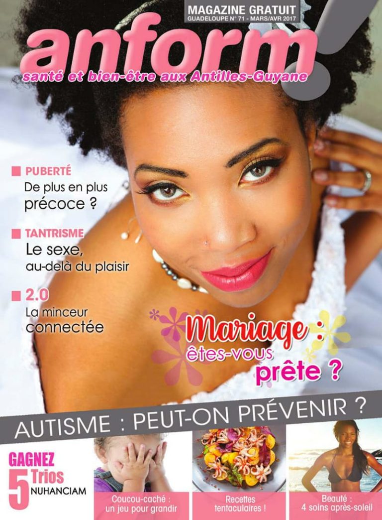 PARUTION MAGAZINE ANFORM GUADELOUPE N°71 "SEXUALITÉ ET TANTRISME"