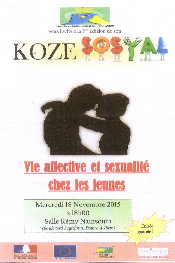 NTERVENTION ÉVÉNEMENT : KOZÉ SOSYAL