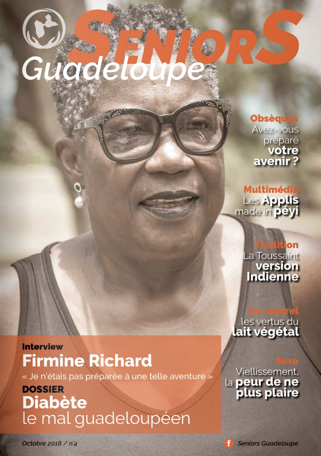 MAGAZINE SENIORS GUADELOUPE: « Vieillissement : la peur de ne plus plaire », octobre 2018