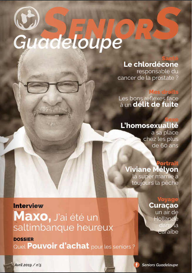 MAGAZINE SENIORS GUADELOUPE: « L’homosexualité chez les plus de 60 ans », avril 2019