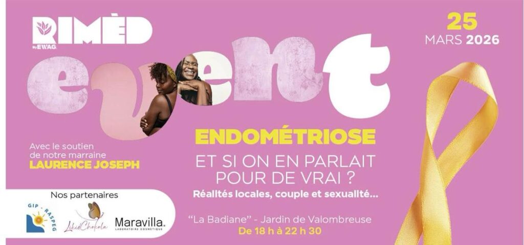 Intervention sur le thème de l’endométriose organisée par le magazine Rimèd by Ewag le 25 mars 2026